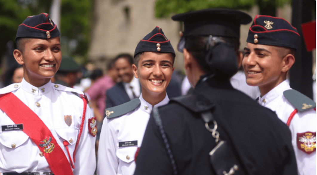 1st batch of women cadets NDA.png