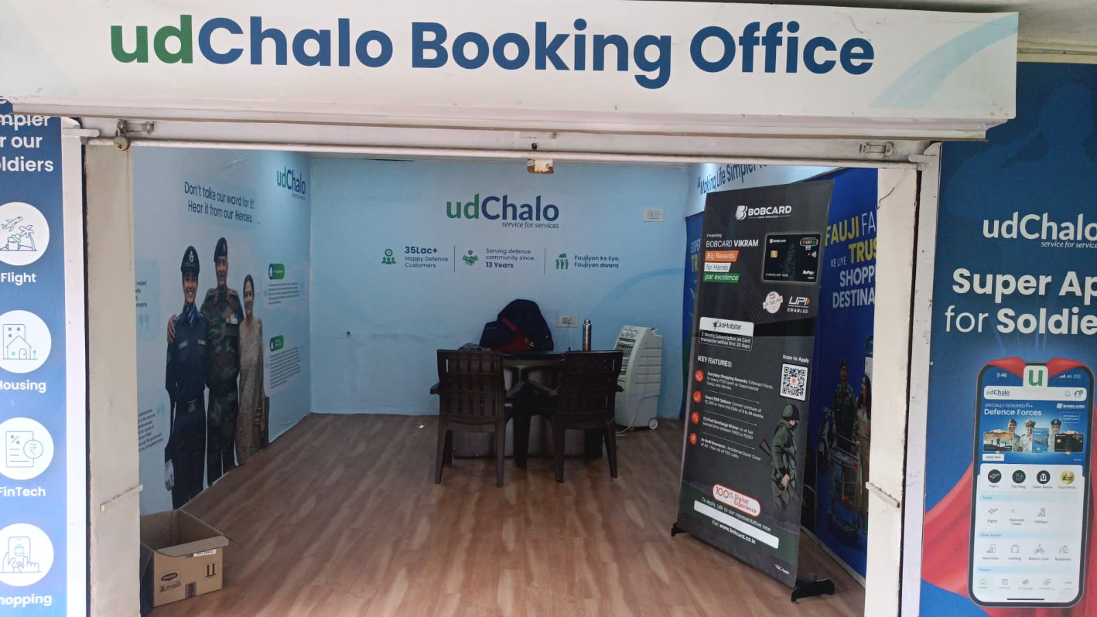 The udChalo booking office at Kirkee, Pune