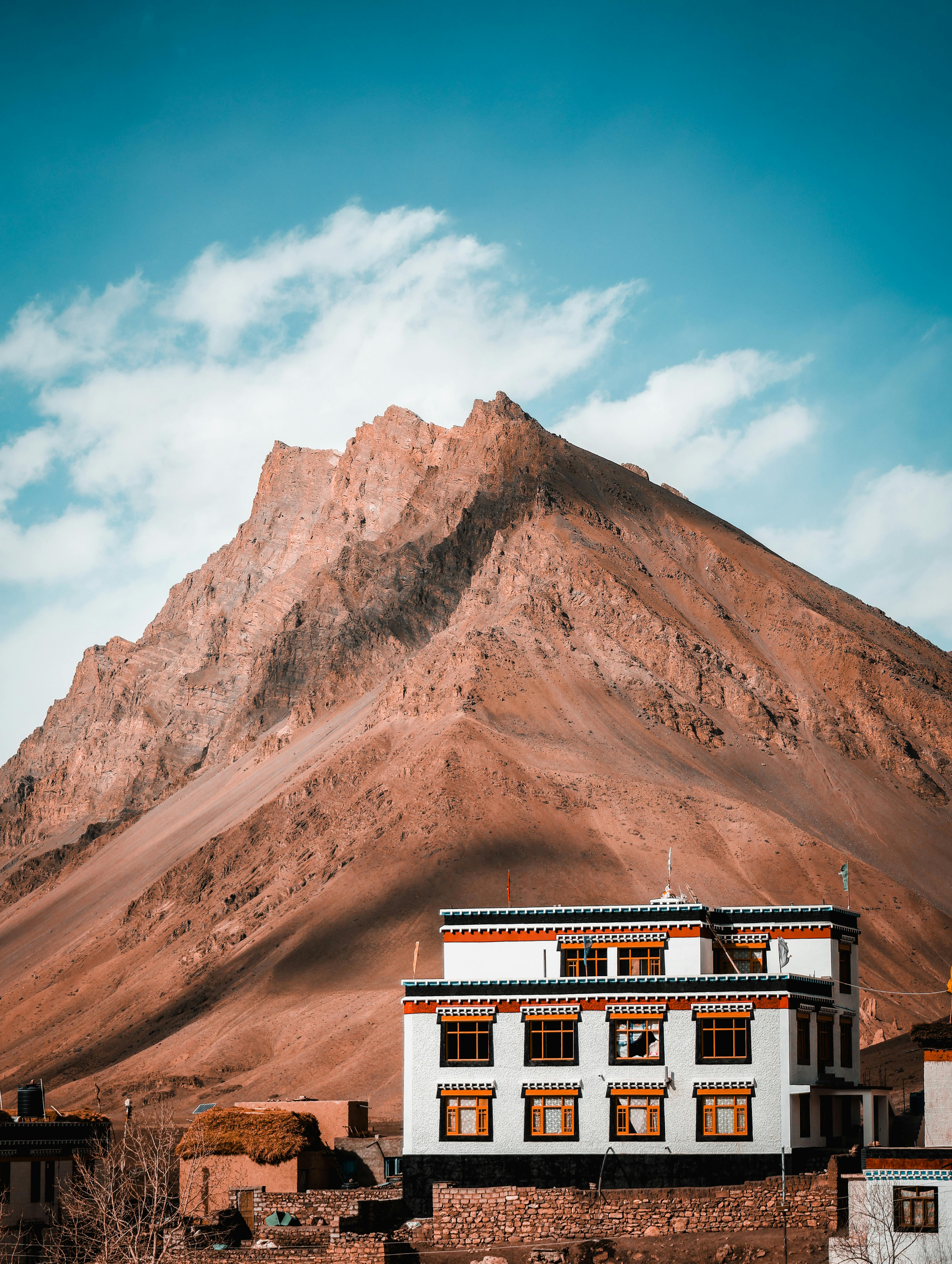 Monastery in Kaza, Spiti